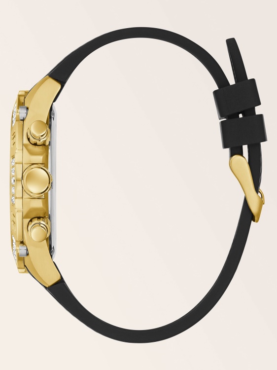 бял кристал многофункционален часовник Guess