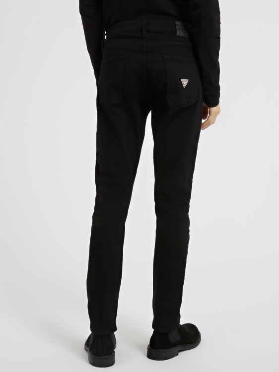 черен дънков панталон Guess Skinny Fit