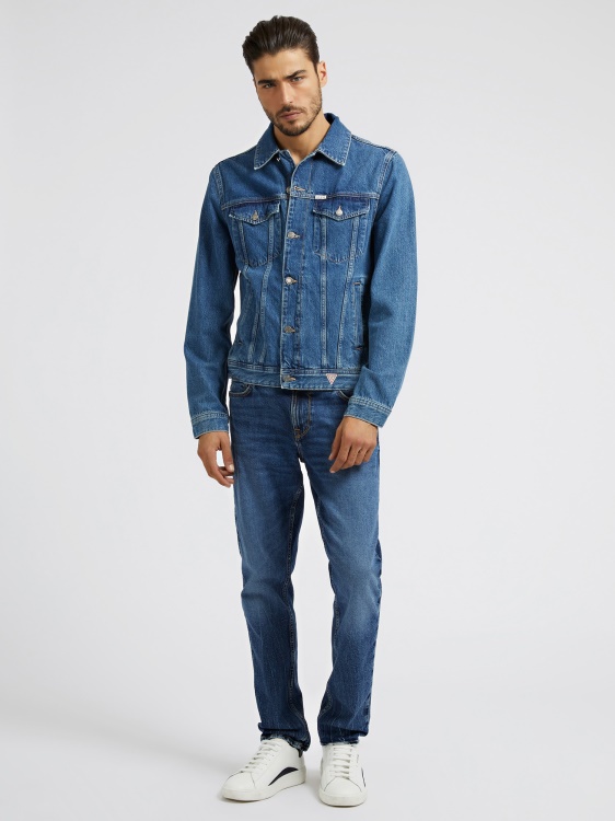 нов дънков панталон Guess Slim Fit