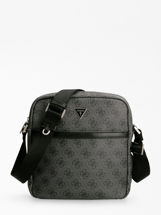 Vezzola Smart 4g лого Crossbody черен Guess