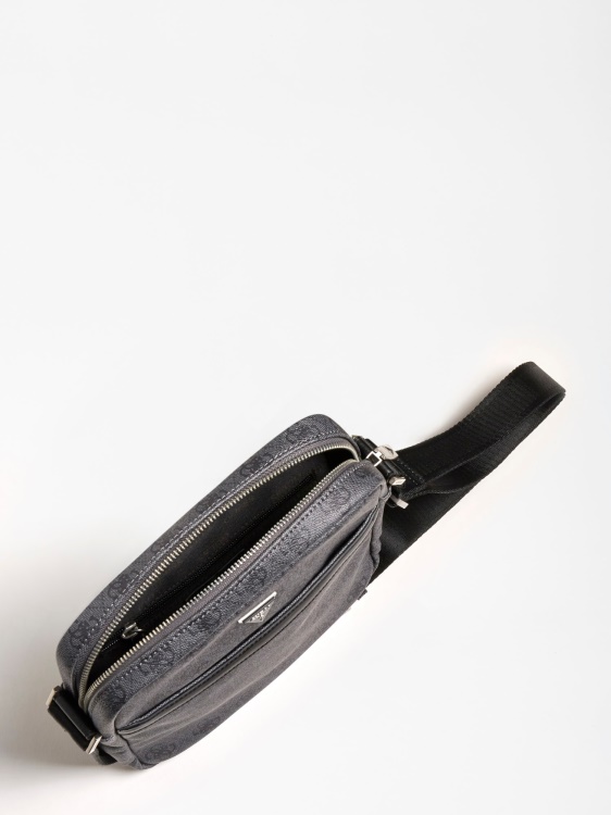 Vezzola Smart 4g лого Crossbody черен Guess