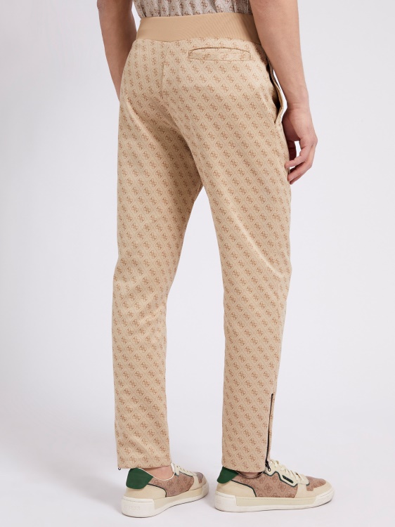бежово цялото лого панталон за джогинг Guess