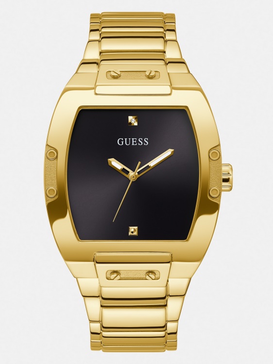 бял аналогов часовник Guess от неръждаема стомана