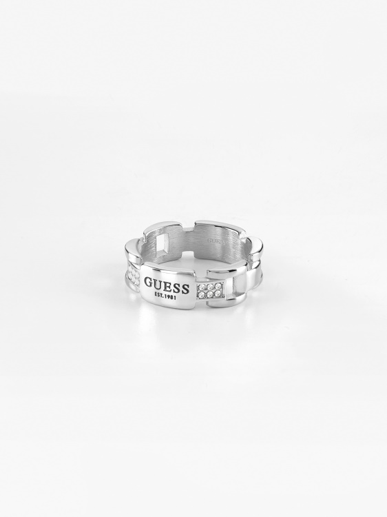 сребрен пръстен Guess Frontiers