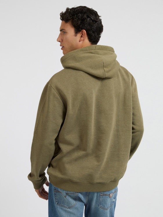 суичър с макро лого Guess зелен