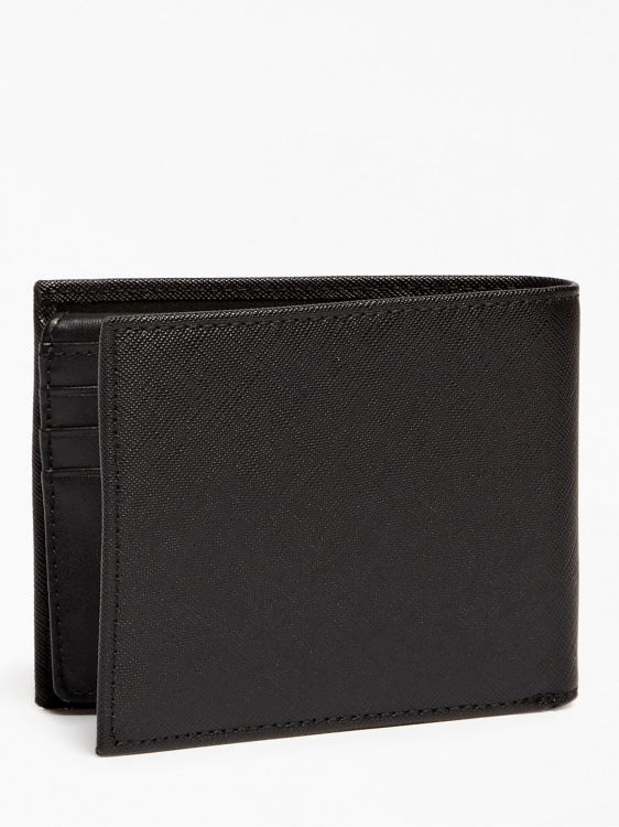 портфейл Certosa Saffiano Black Guess