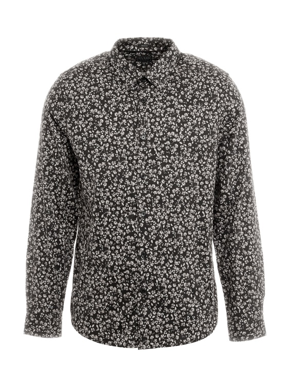 мини риза с флорален принт Guess Black