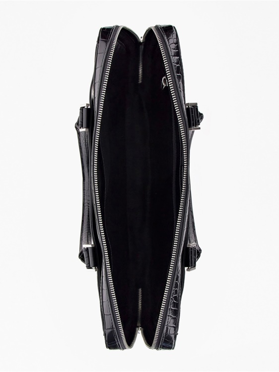 Calabria крокодилна чанта Guess Black