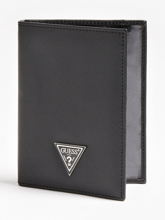 Black Certosa Saffiano Box Set Guess