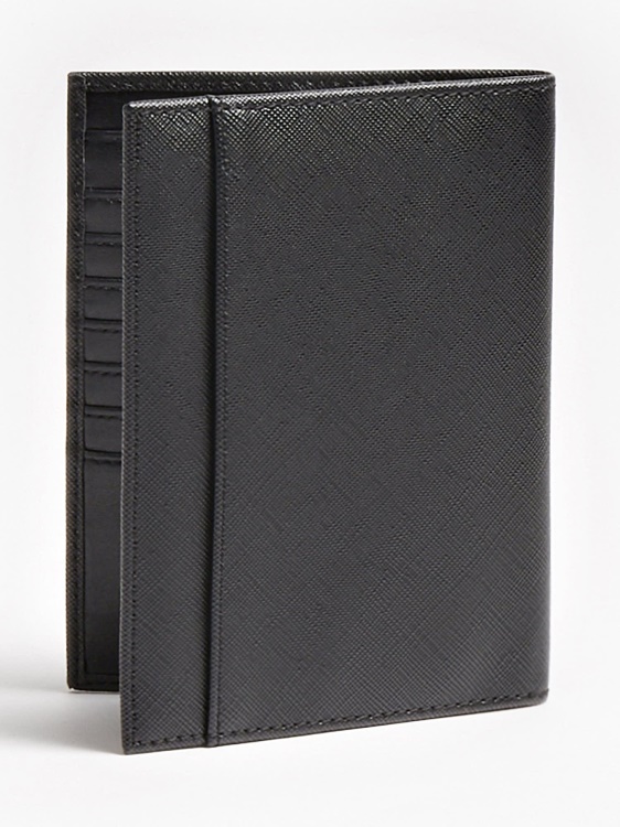 Black Certosa Saffiano Box Set Guess