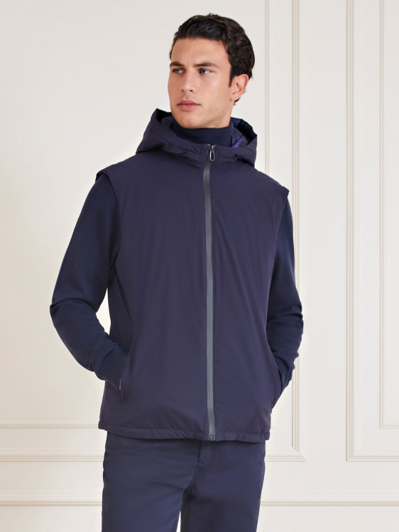 син сако Guess Marciano със сваляща се жилетка