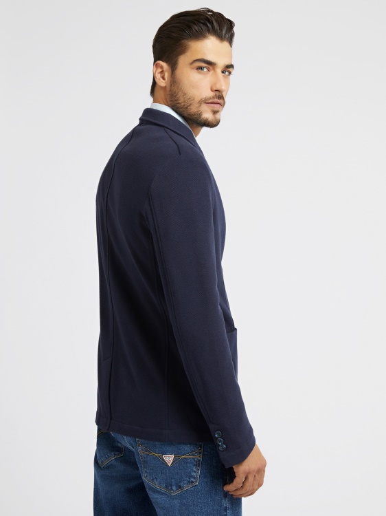 сако с кръпка отпред Guess Blue