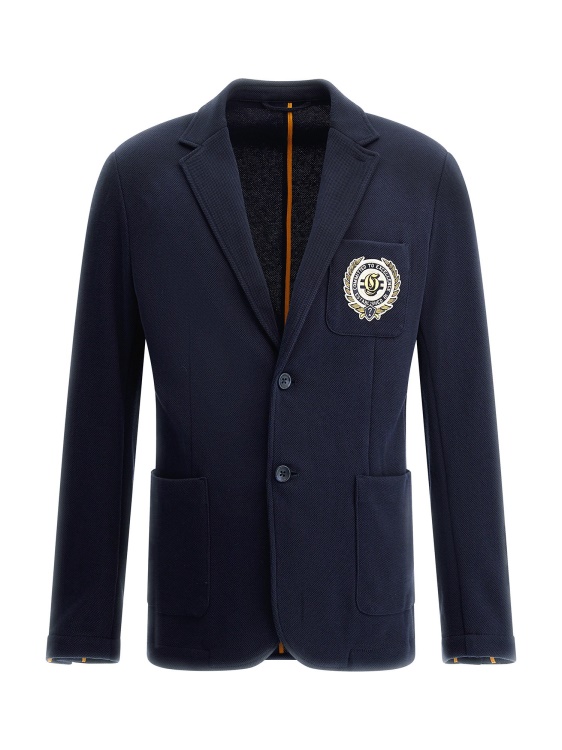 сако с кръпка отпред Guess Blue