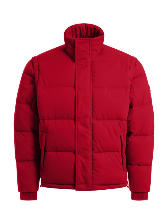свалящи се ръкави Puffer Guess червено