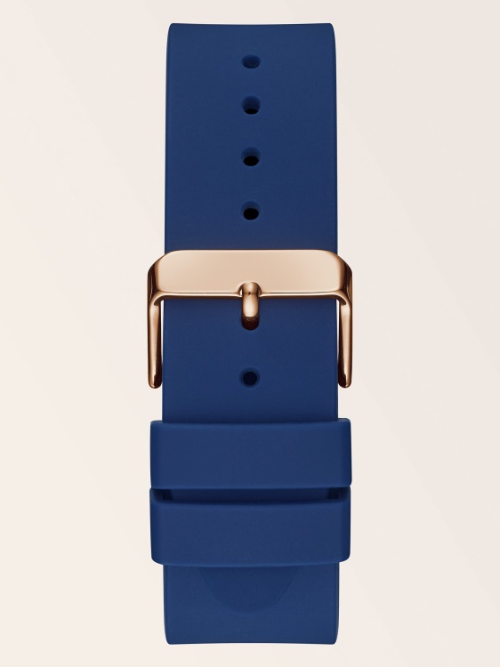 черен класически аналогов часовник Guess
