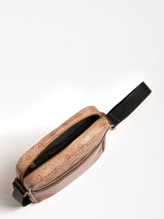 Vezzola 4g лого мини Crossbody бежов Guess