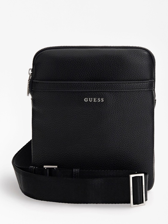 мини чанта през рамо Riviera Guess черна