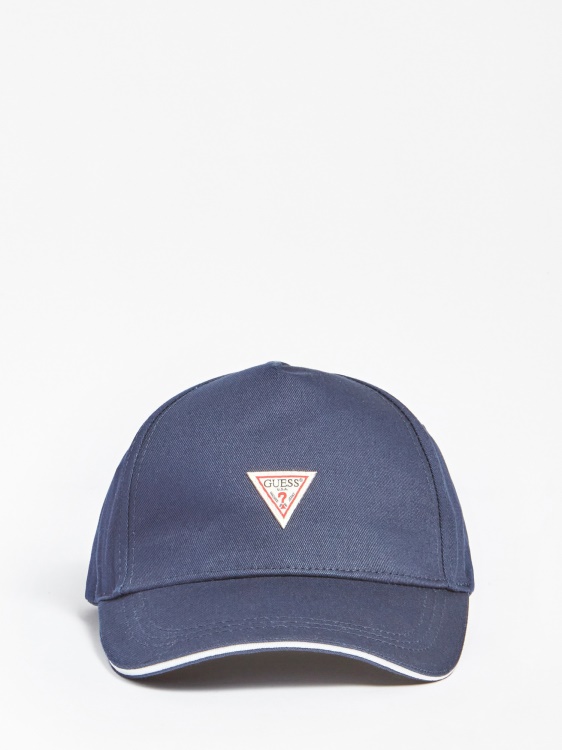 бейзболна шапка с лого на син триъгълник Guess