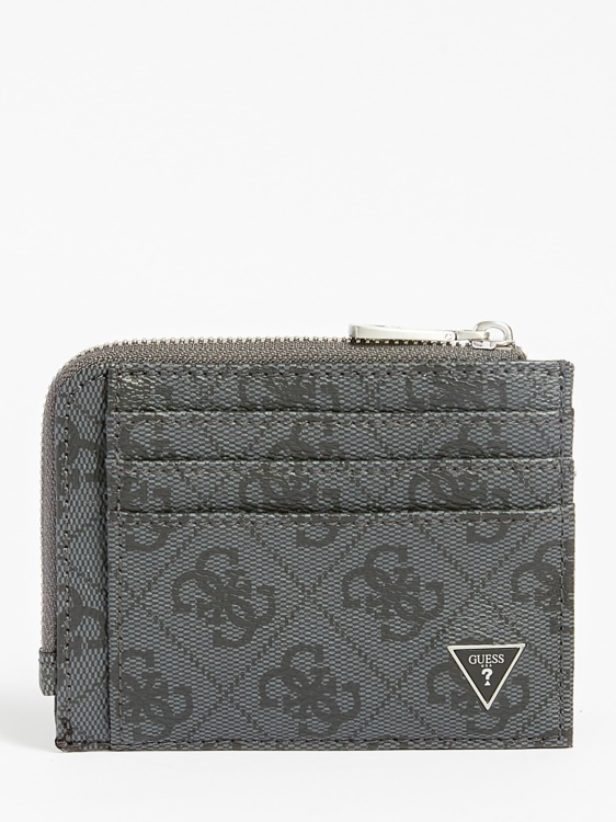 черен калъф за смарт карти Guess Vezzola