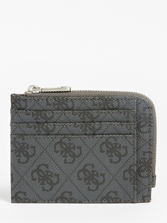 черен калъф за смарт карти Guess Vezzola