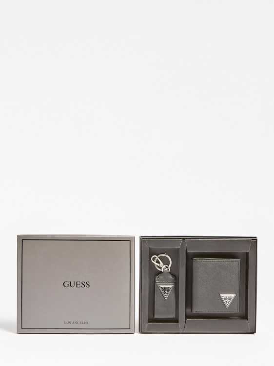 Certosa Saffiano Box Set Black Guess