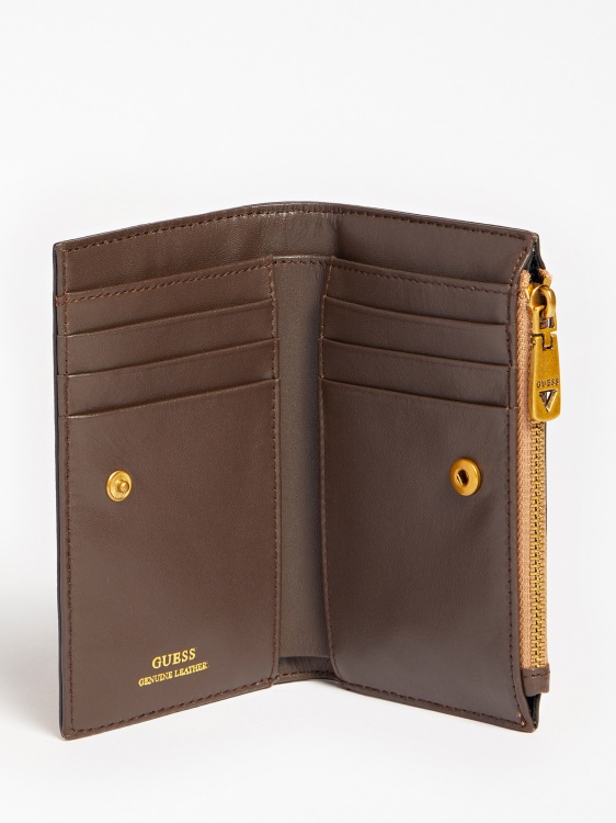 Vezzola 4g портфейл с лого бежов Guess