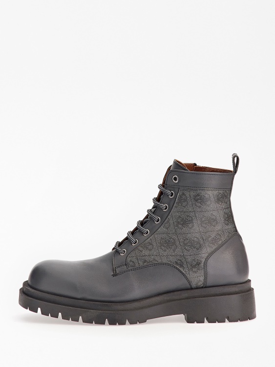 бойни ботуши с лого Pisa 4g Guess Black