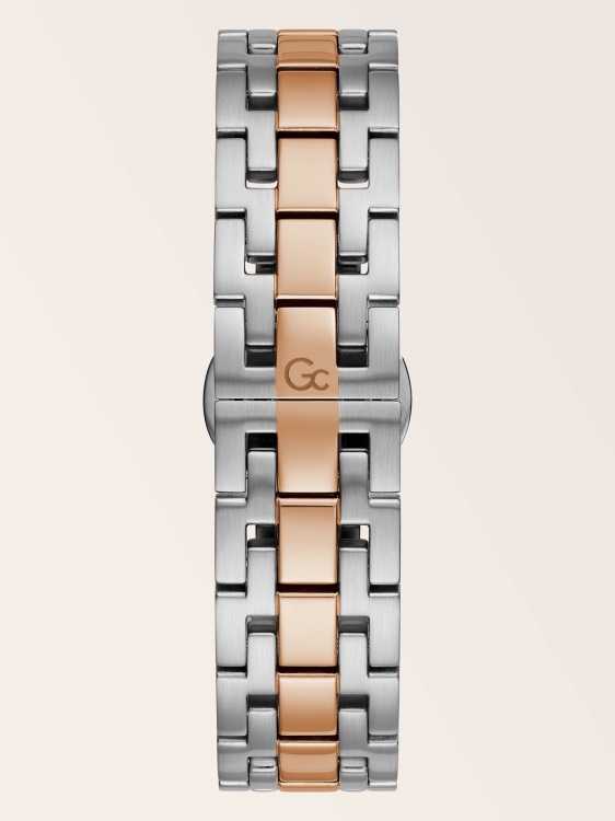 сребърен часовник Guess Gc стоманен хронограф