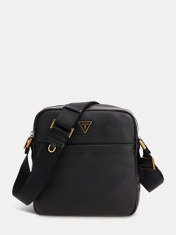 Guess Scala Smart Mini Crossbody черен