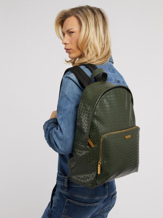 плетена раница Calabria Guess Green