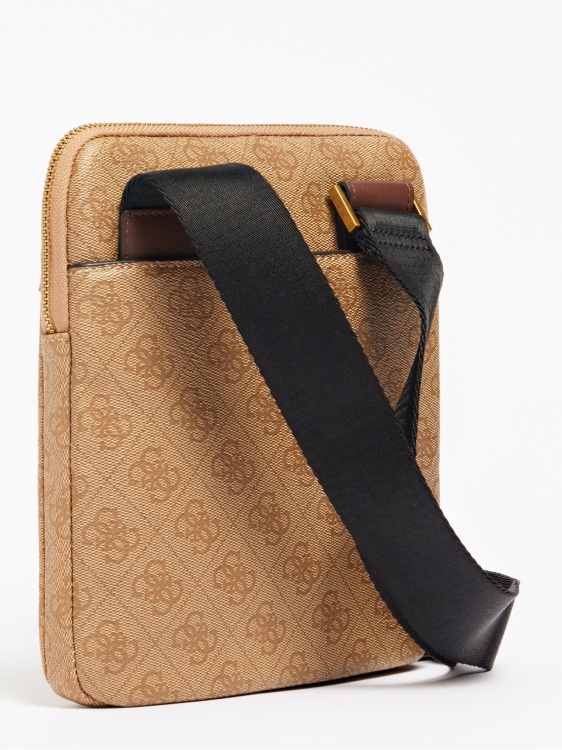 бежово Guess Vezzola 4g лого мини Crossbody