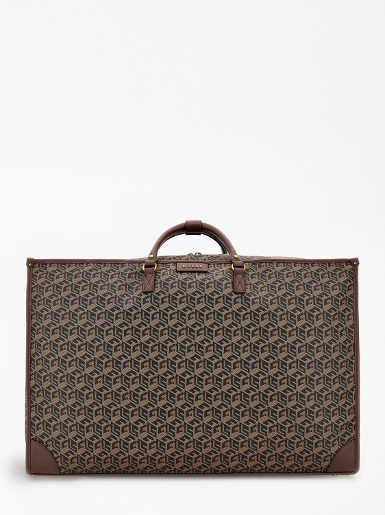 черен Ederlo G Cube Logo уикенд чанта Guess