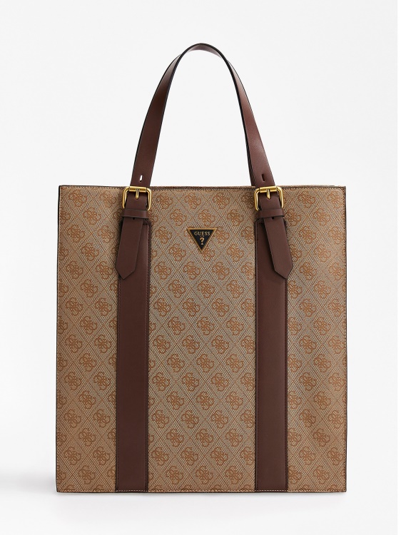 Vezzola 4g Logo Shopper Beige Guess