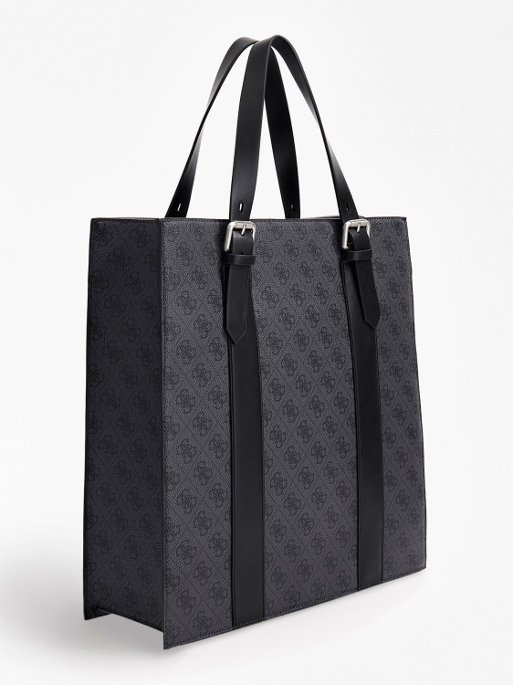 черно Vezzola 4g лого Shopper Guess