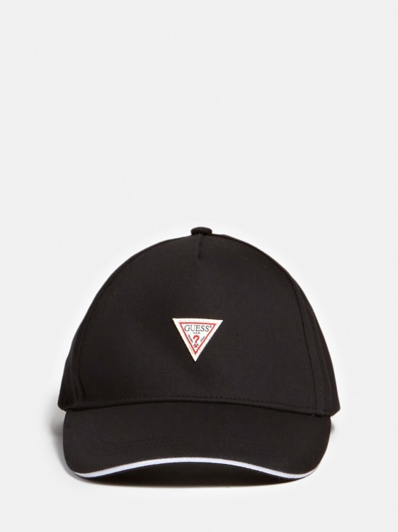 бейзболна шапка Guess Triangle Logo Black