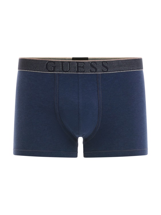 сини боксерки с лого лента Guess