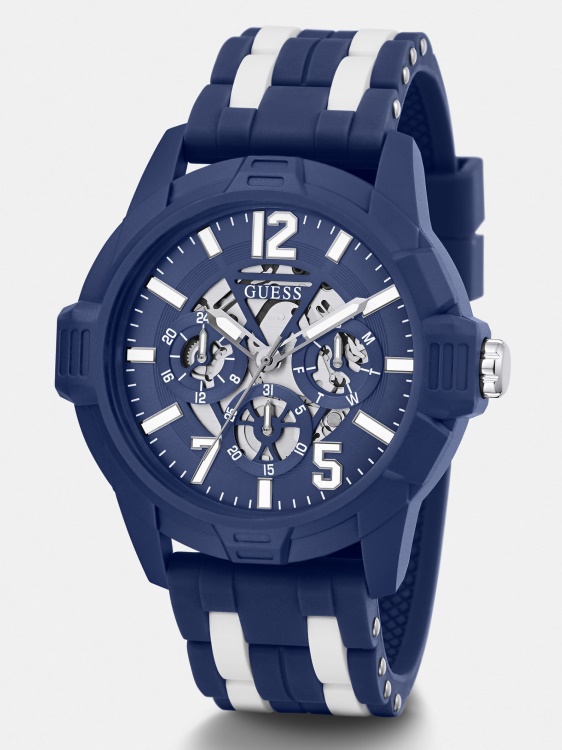 черен многофункционален часовник Guess