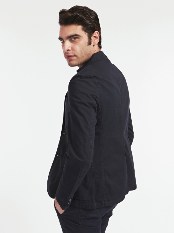 сако Guess Slim Fit Blue Multi