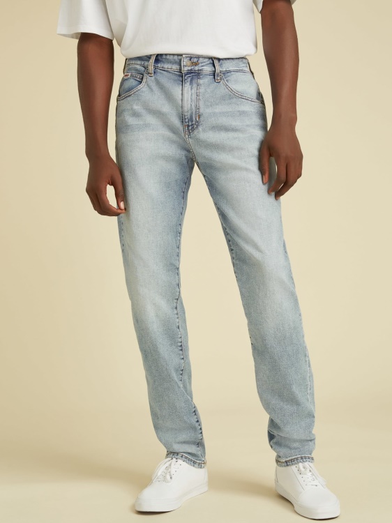 син тънък дънков панталон Guess