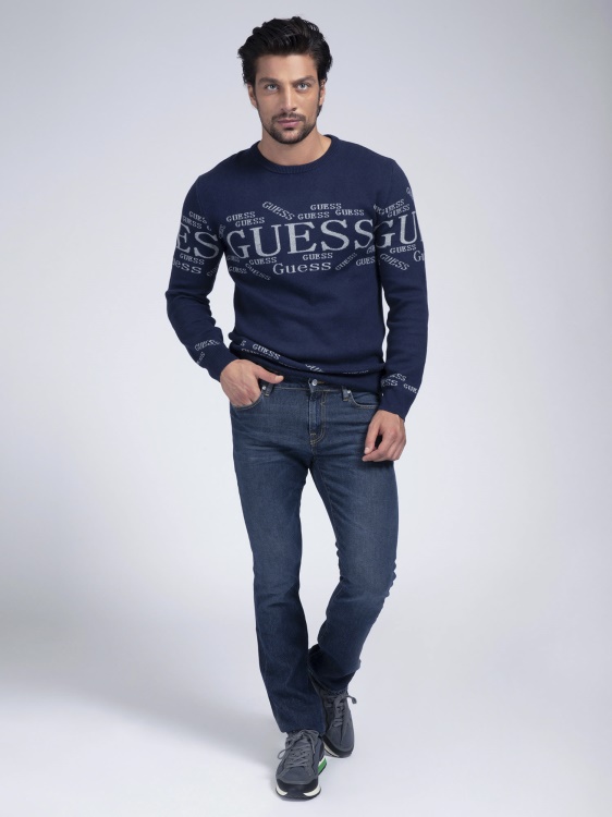 Guess тесни дънки сини