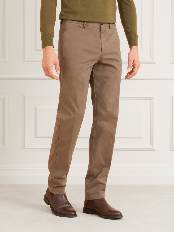 кафяви панталони Marciano Regular Fit Guess