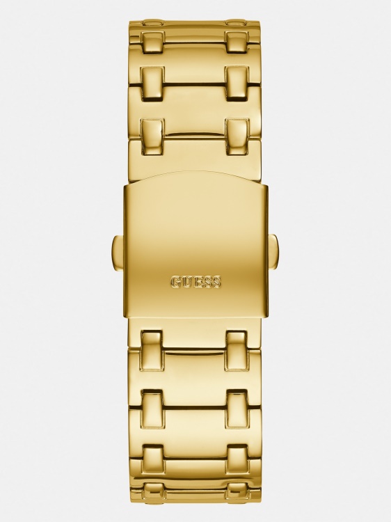 бял многофункционален часовник от неръждаема стомана Guess
