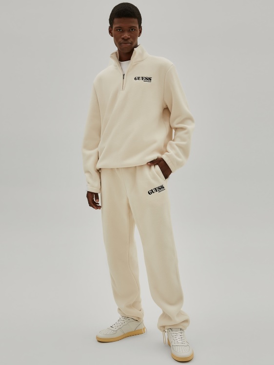 спортен панталон Guess бял