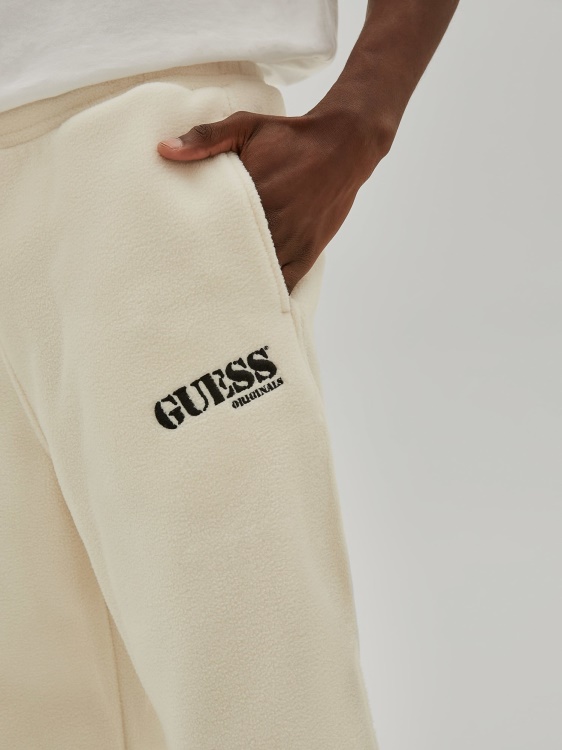 спортен панталон Guess бял