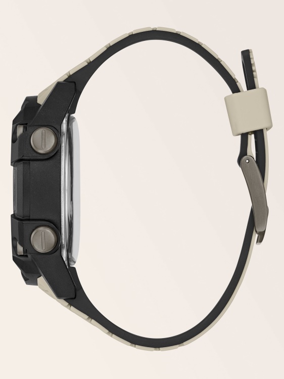 цифров часовник Guess бял