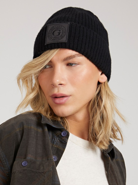 шапка от вълнена смес Guess