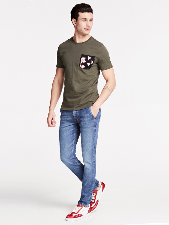 Guess Skinny Trend Fit Denim панталон син нов