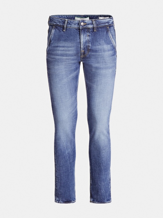 Guess Skinny Trend Fit Denim панталон син нов