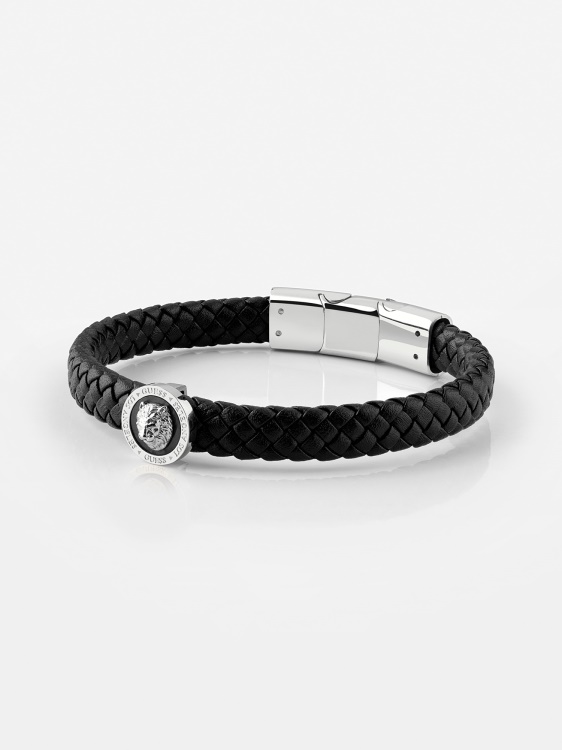 гривна цар лъв Guess черен