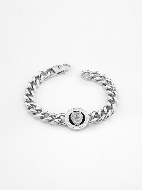 черна гривна Guess цар лъв